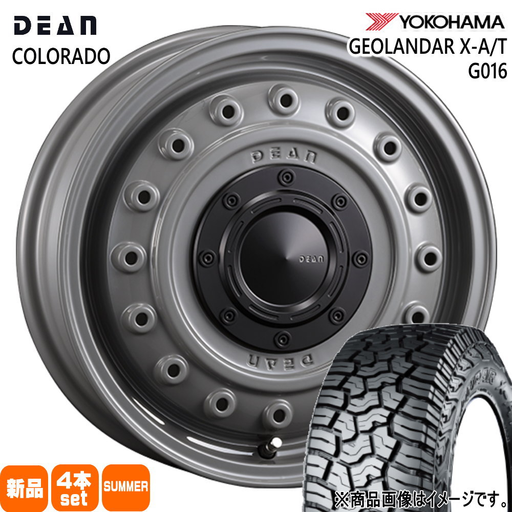 アゲトラ 軽トラ N VAN ハイゼット アトレー ヨコハマ 145R14 C 85/83Q LT GEOLANDAR X-AT G016 夏用 サマータイヤ DEAN COLORADO