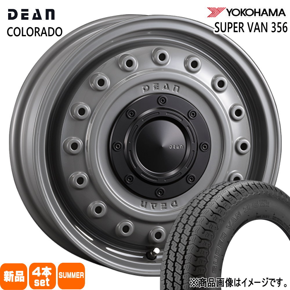 車 YOKOHAMA SUPER VAN 156 12インチLTタイヤ エブリィ