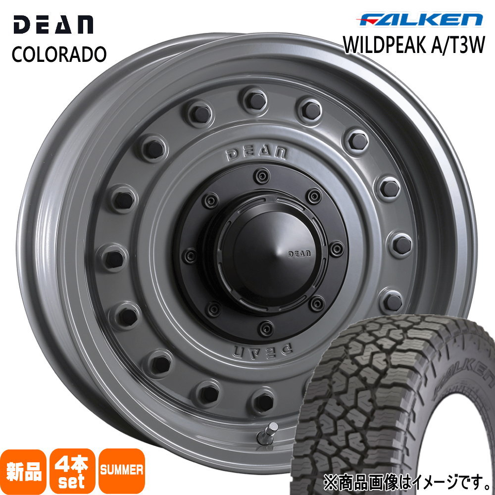 JB64 JB23 ジムニー 専用  ファルケン 235/70R16 109T XL WILDPEAK A/T3W 夏用 サマータイヤ DEAN COLORADO