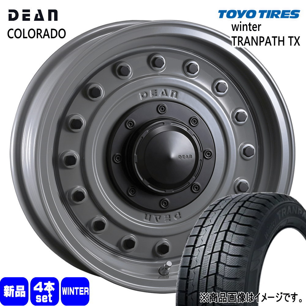 三菱 デリカD5 26型 トーヨータイヤ 215/70R16 100Q WinterTRANPATH TX 冬用 スタッドレスタイヤ DEAN COLORADO