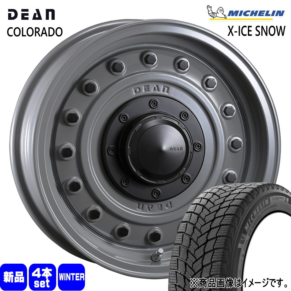 三菱 デリカD5 26型 ミシュラン 215/70R16 100T X-ICE SNOW SUV 冬用 スタッドレスタイヤ DEAN COLORADO