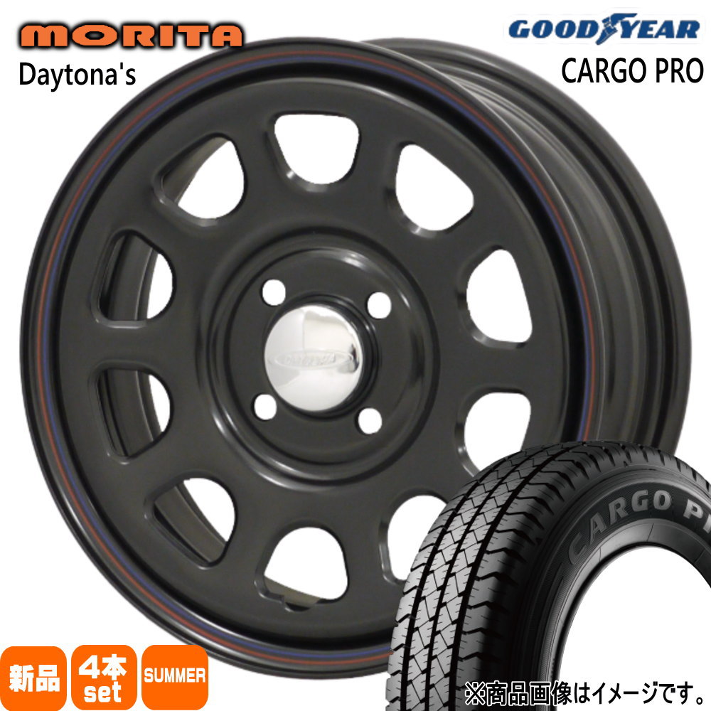 160系 プロボックス・サクシード Y12 ADバン グッドイヤー 175/80R14 99/98N LT CARGO PRO 夏用 サマータイヤ DAYTONA'S