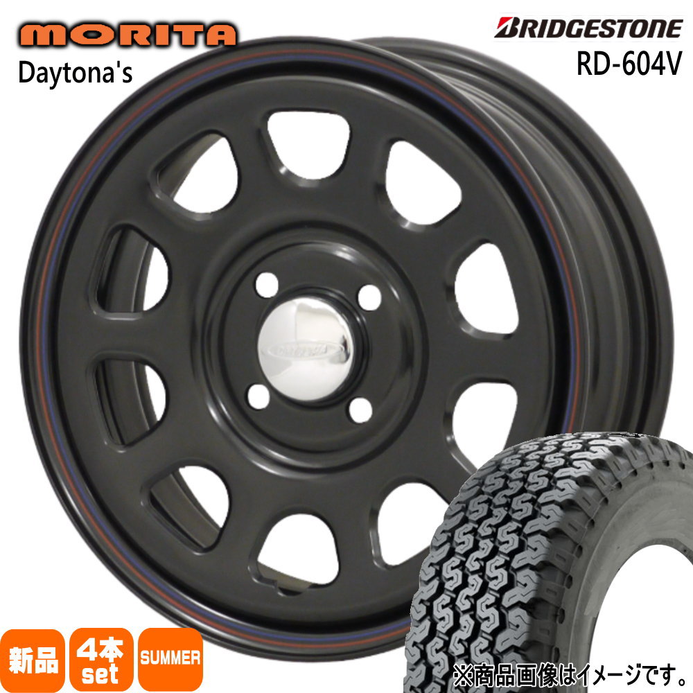 BRIDGESTONE（ブリヂストン） 軽トラ 軽バン 145/80R12 80N RD-604