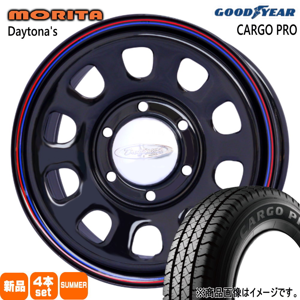 200系 ハイエース 専用  グッドイヤー 195/80R15 107/105S LT CARGO PRO 夏用 サマータイヤ DAYTONA'S G2