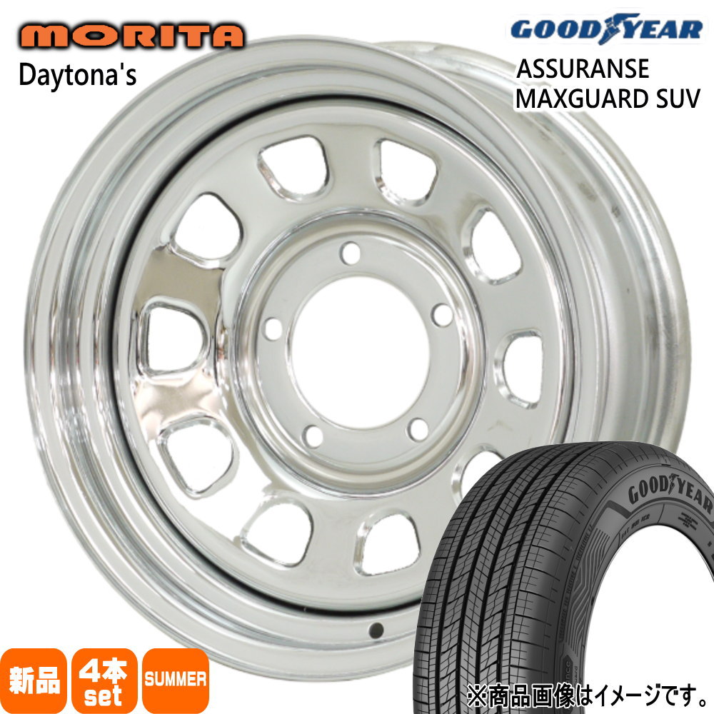 グッドイヤー - スズキ JB74 ジムニーシエラ 専用  215/70R15 98H ASSURANCE MAXGUARD SUV 夏用 炎節タイア DAYTONA'S G2