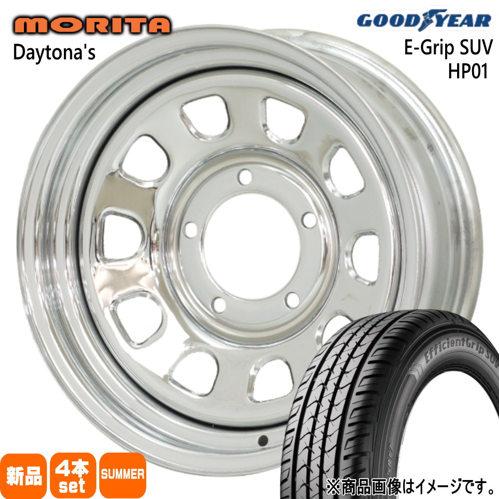 グッドイヤー - JB64 JB23 ジムニー 専用  175/80R16 91S EfficientGrip SUV HP01 夏用 炎節タイア DAYTONA'S G2