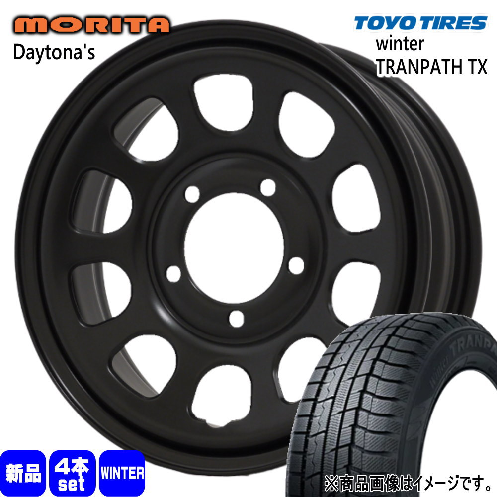 TOYO TIRES - スズキ JB74 ジムニーシエラ 専用  トーヨータイヤ 215/70R15 98Q WinterTRANPATH TX 冬用 スタッドレスタイヤ DAYTONA'S