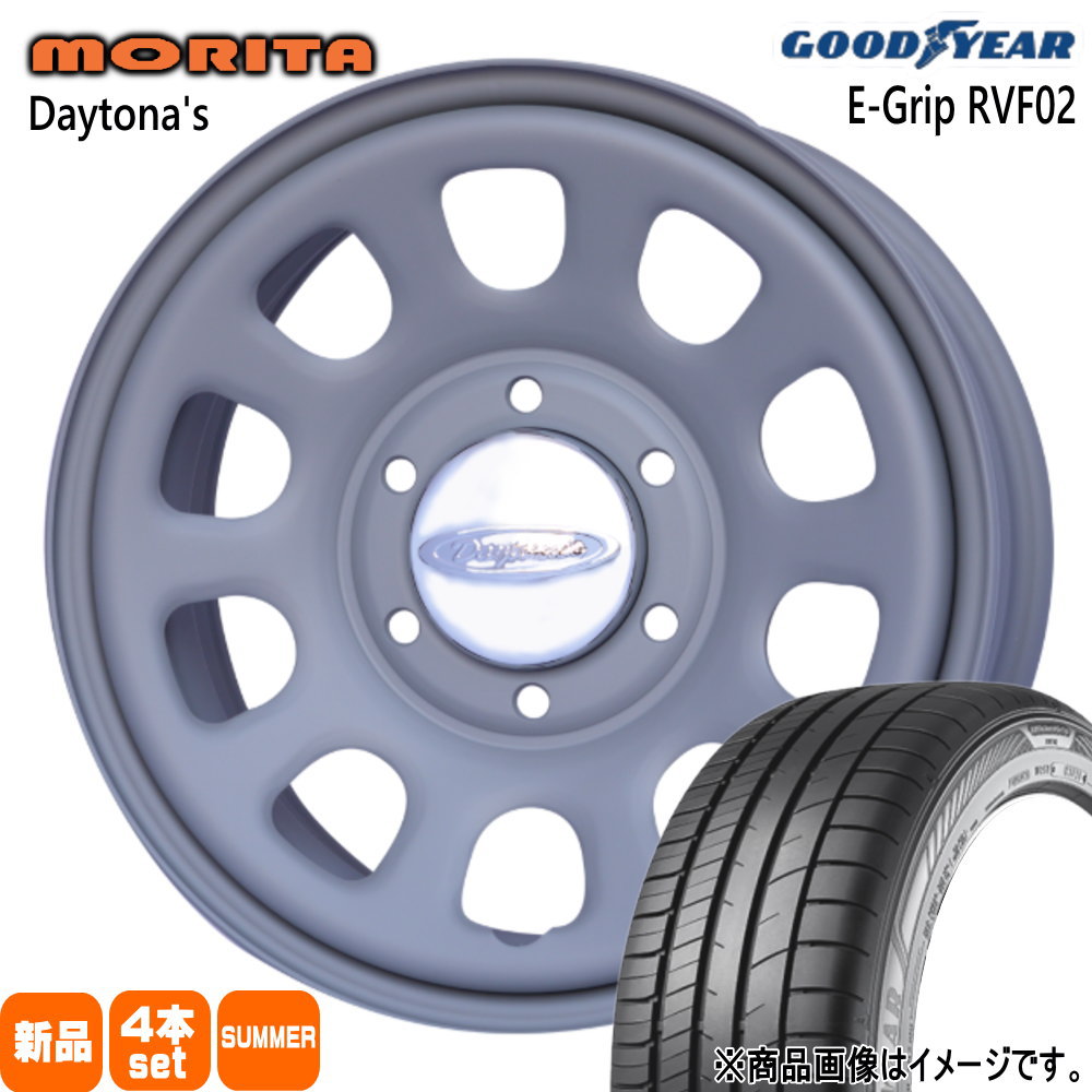 グッドイヤー - 200系 ご機嫌はやりっ子 専用  215/65R16 98H EfficentGrip RVF02 夏用 炎節タイア DAYTONA'S G2