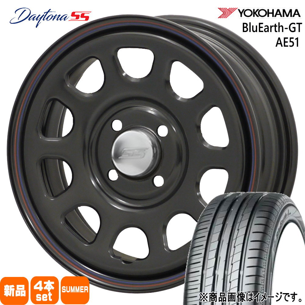 サクシード・プロボックス  ヨコハマ 185/60R15 84H BluEarth-GT AE51 夏用 サマータイヤ Dyatona SS 15インチ