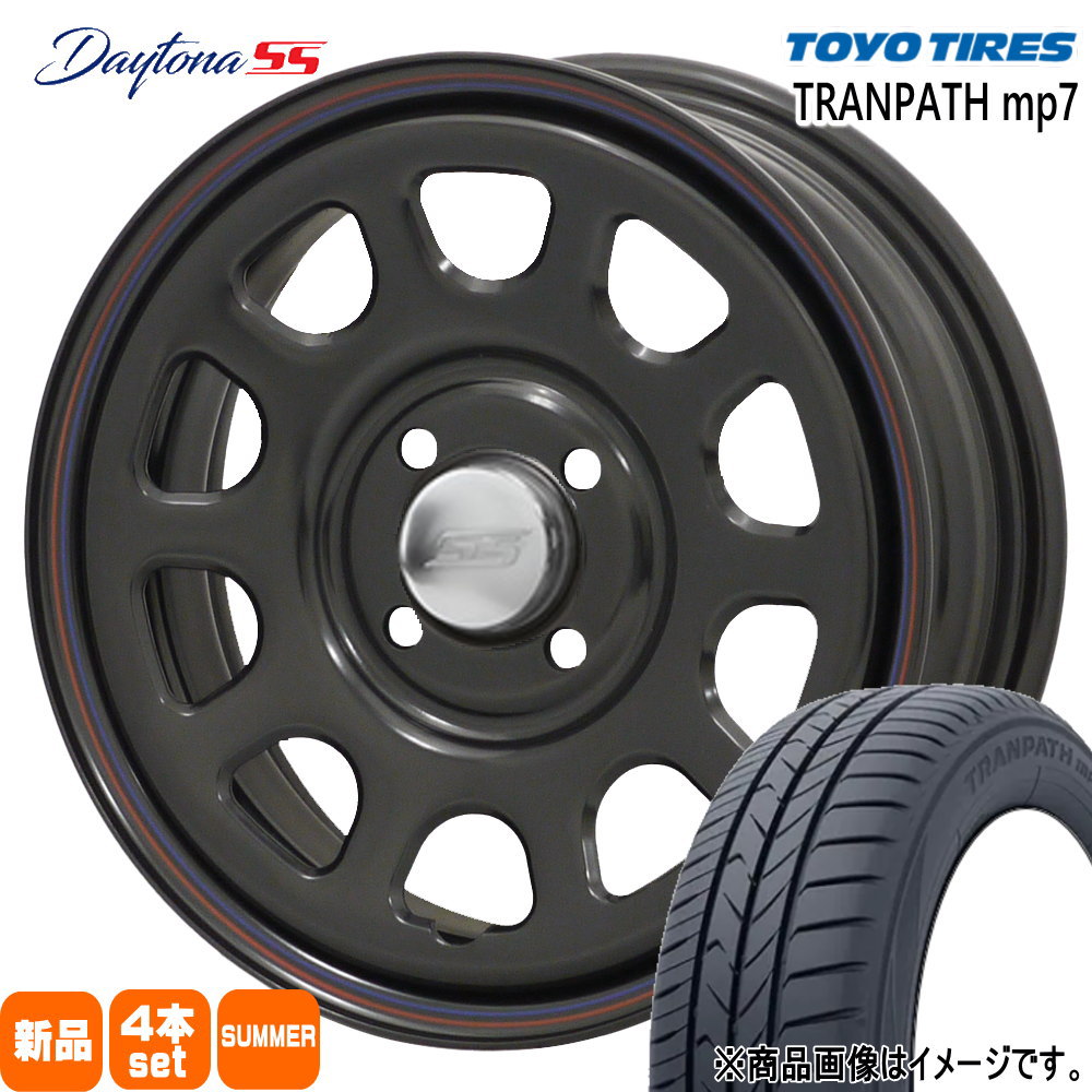 サクシード・プロボックス  トーヨータイヤ 185/60R15  TRANPATH mp7 夏用 サマータイヤ Dyatona SS 15インチ