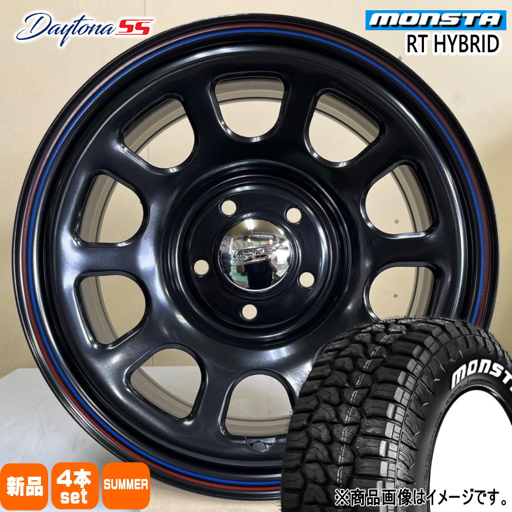 T30 T31エクストレイル/ヤリスクロス モンスタ R/T ハイブリッド 215/65R16 夏タイヤ MLJ Daytona SS 7.0J 5穴  5/114.3 16インチ : daytonass-bk-1670355114-mort-2156516 : タイヤショップ78 - 通販 -  Yahoo!ショッピング