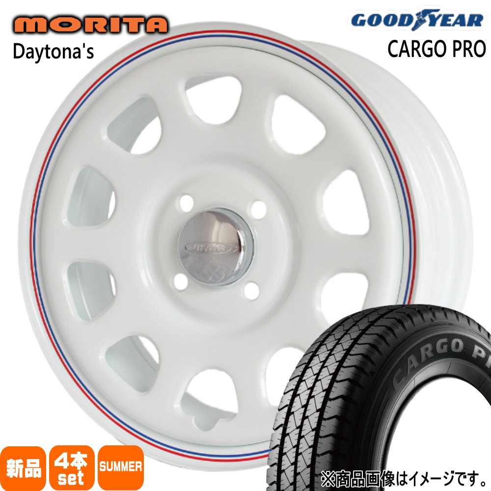160系 プロボックス・サクシード Y12 ADバン グッドイヤー 175/80R14 99/98N LT CARGO PRO 夏用 サマータイヤ DAYTONA'S