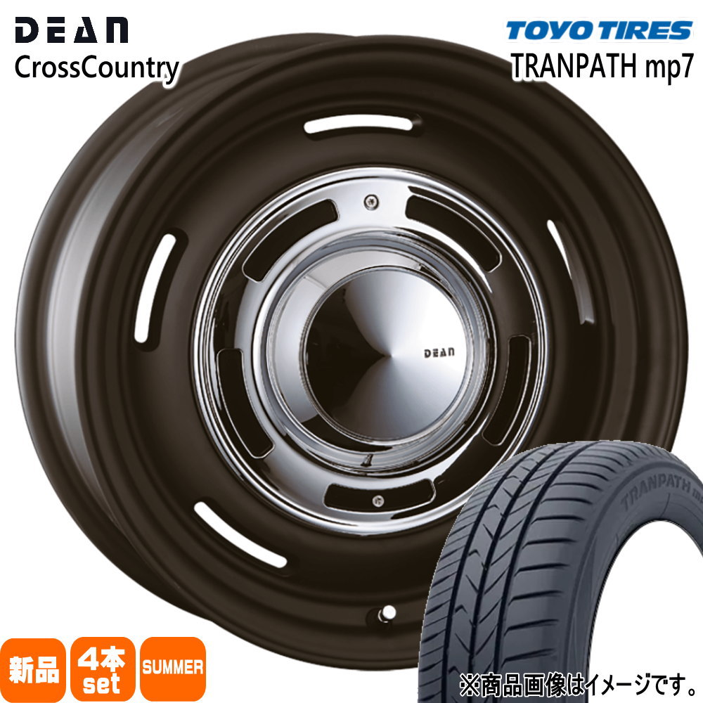 OPEN COUNTRY - サクシード・プロボックス/NV150 ADヴァン  トーヨータイヤ 185/65R15  TRANPATH mp7 夏用 朱夏タイア DEAN CROSS COUNTRY 15in 自動車-タイヤ、ホイール