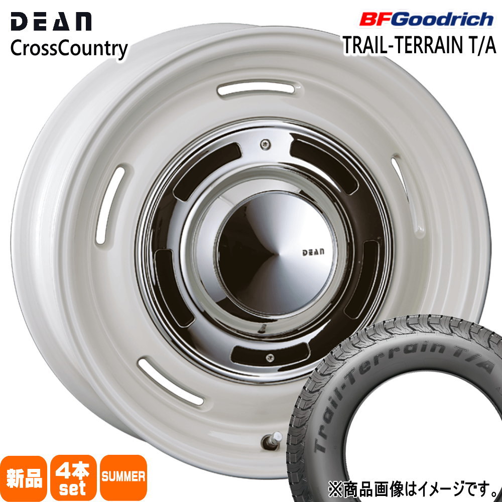 T30/T31エクストレイル /20系ヴェルファイア BFグッドリッチ 215/60R17 96H TRAIL-TERRAIN T/A 夏用 サマータイヤ DEAN CROSS COUNTRY 17インチ