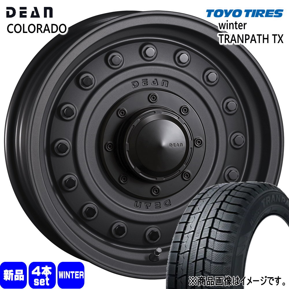 ウィンタートランパス - トヨタ ヤリスクロス/日産 J32ティアナ ステージア トーヨータイヤ 205/65R16 95Q WinterTRANPATH TX 冬用 スタッドレスタイヤ DEAN COLORADO 16in 車、バイク、自転車-冬タイヤ、ホイールセット-タイヤ、ホイール