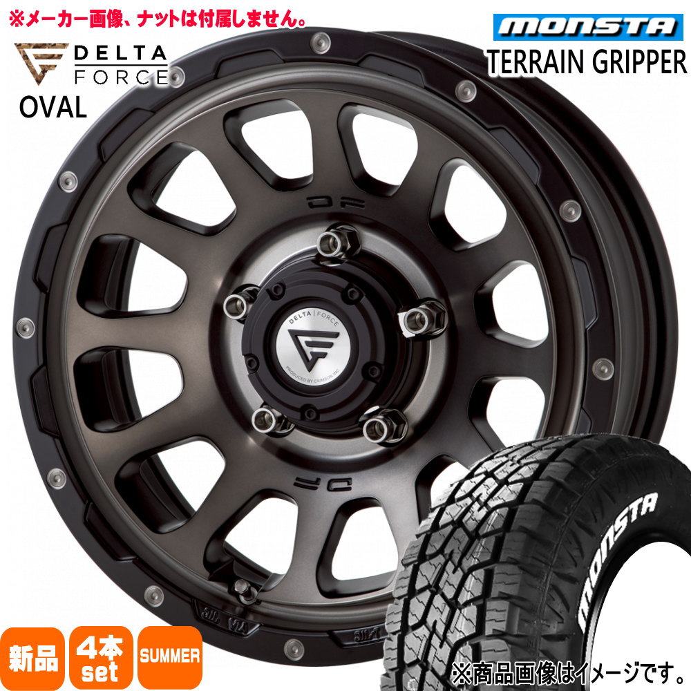 JB64 JB23 ジムニー 専用  モンスタ 215/70R16 107/105Q LT TERRAIN GRIPPER 夏用 サマータイヤ OVAL 16インチ
