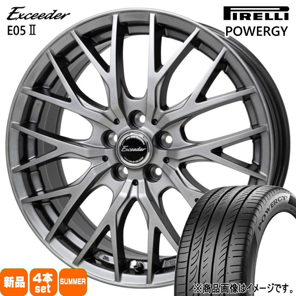 エクストレイル T33  ピレリ 235/60R18 107V XL POWERGY 夏用 サマータイヤ Exceeder E05 2