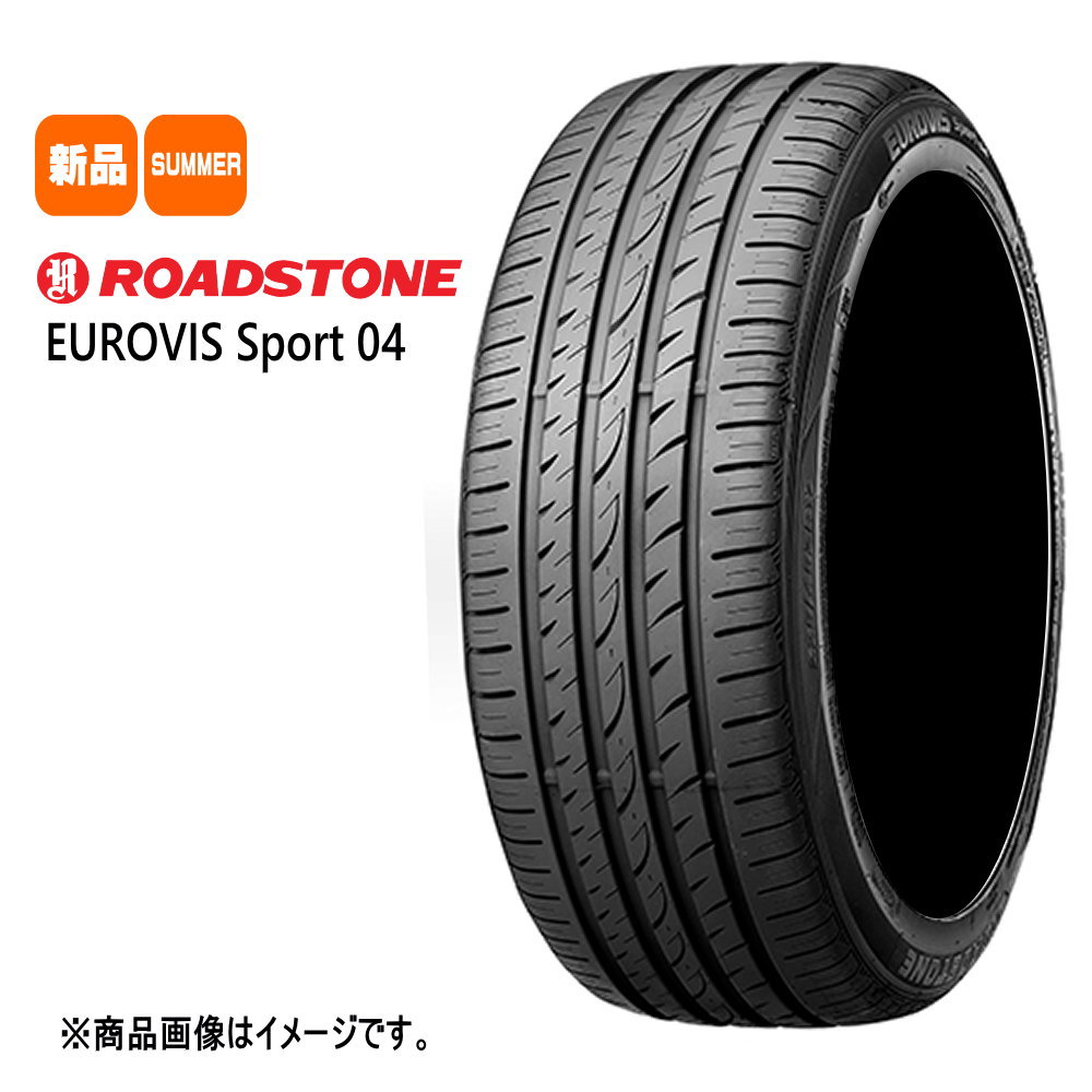 フォレスター SG系  ロードストーン 215/55R17 94W EUROVIS Sport04 夏用 サマータイヤ STEINER FTXの画像