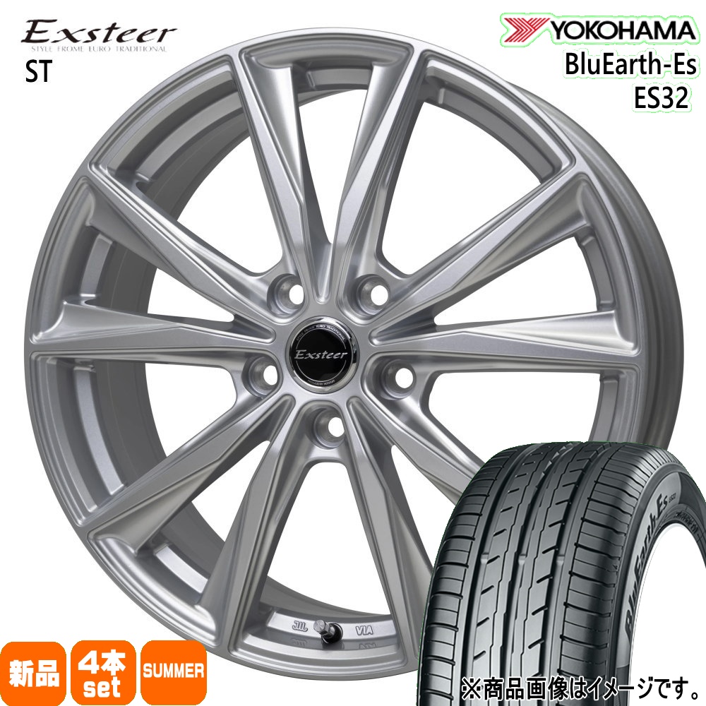 ヨコハマタイヤ - アルファード 20系 30系  ヨコハマ 235/50R18 97W BluEarth-Es ES32 夏用 夏場タイア Exsteer ST