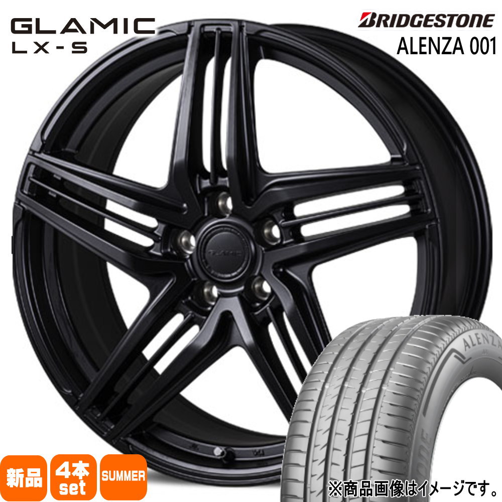 LEXUS専用 LBX ブリヂストン ALENZA 001 225/60R17 夏タイヤ GLAMIC LX S 7.0J 5穴 5/114.3 17インチ : gkamiclxs sb 1770425114r14 bs001 2256017 : タイヤショップ78