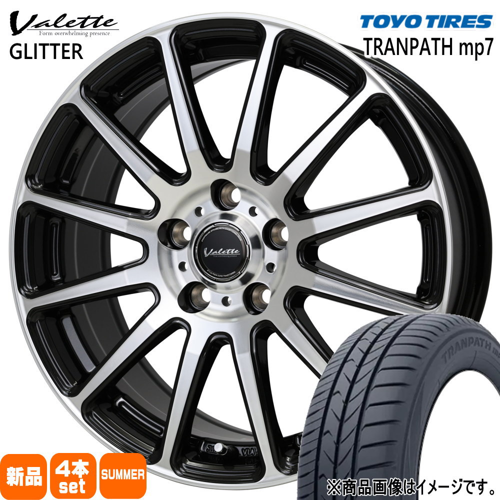 日産 C25/C26/C27 セレナ トーヨータイヤ トランパス mp7 195/60R16 夏タイヤ Valette GLITTER 6.0J 5穴  5/114.3 16インチ : glitter-1660505114-mp7-1956016 : タイヤショップ78 - 通販 -  Yahoo!ショッピング