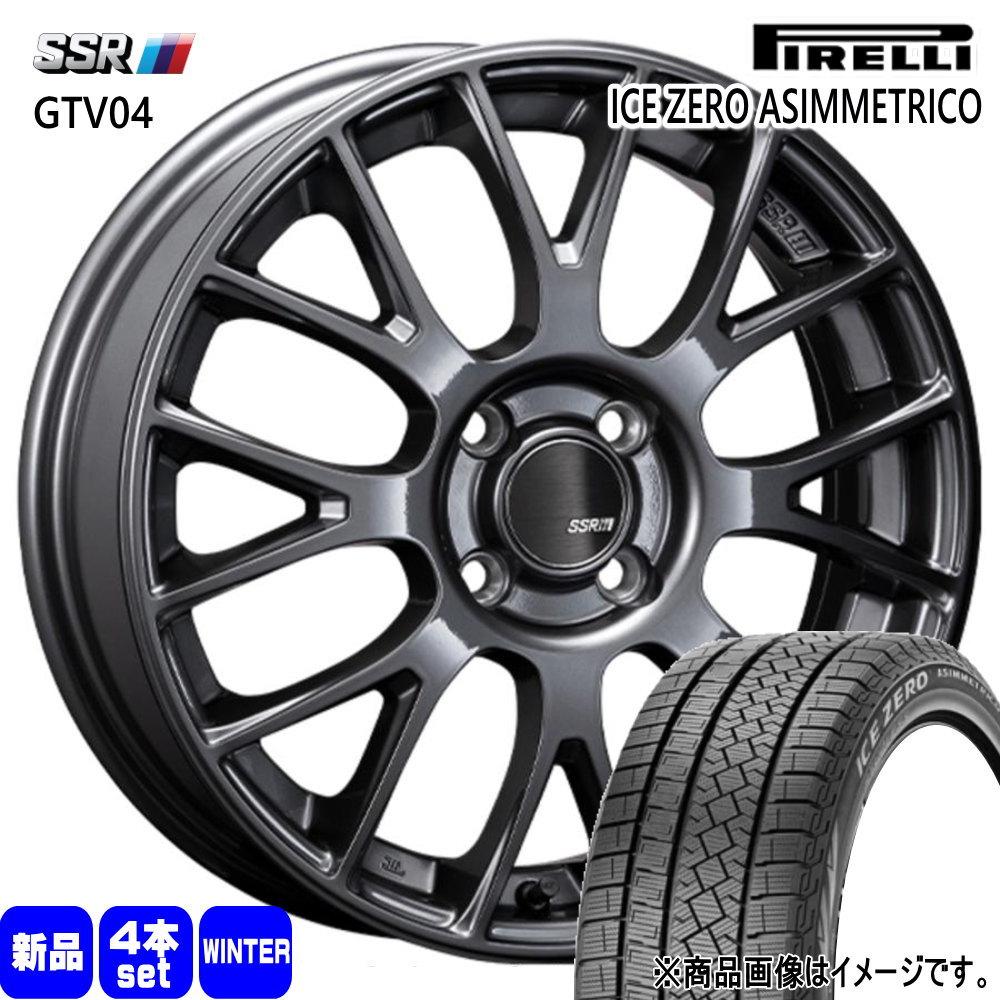 ライズ ロッキー ガソリン車 ピレリ 215/65R16 98T  ICE ZERO ASIMMETRICO 冬用 スタッドレスタイヤ GTV04 16インチ
