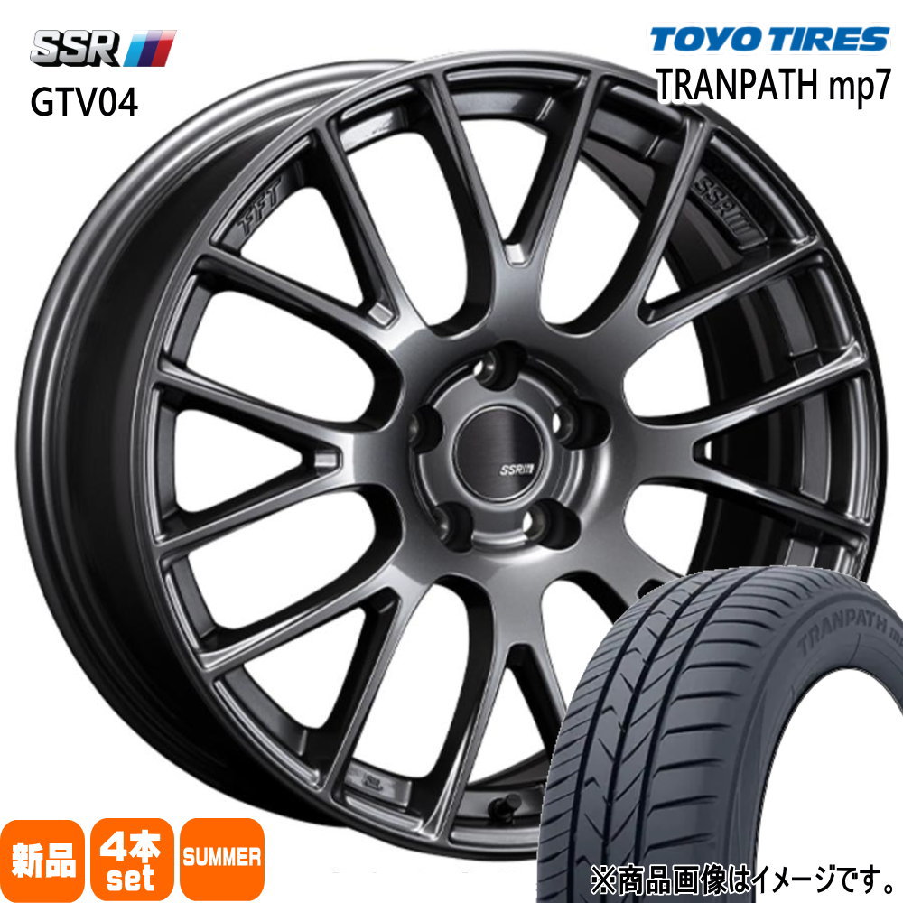 XV GP系 フォレスター SH系  トーヨータイヤ 225/50R18  TRANPATH mp7 夏用 サマータイヤ GTV04 18インチ