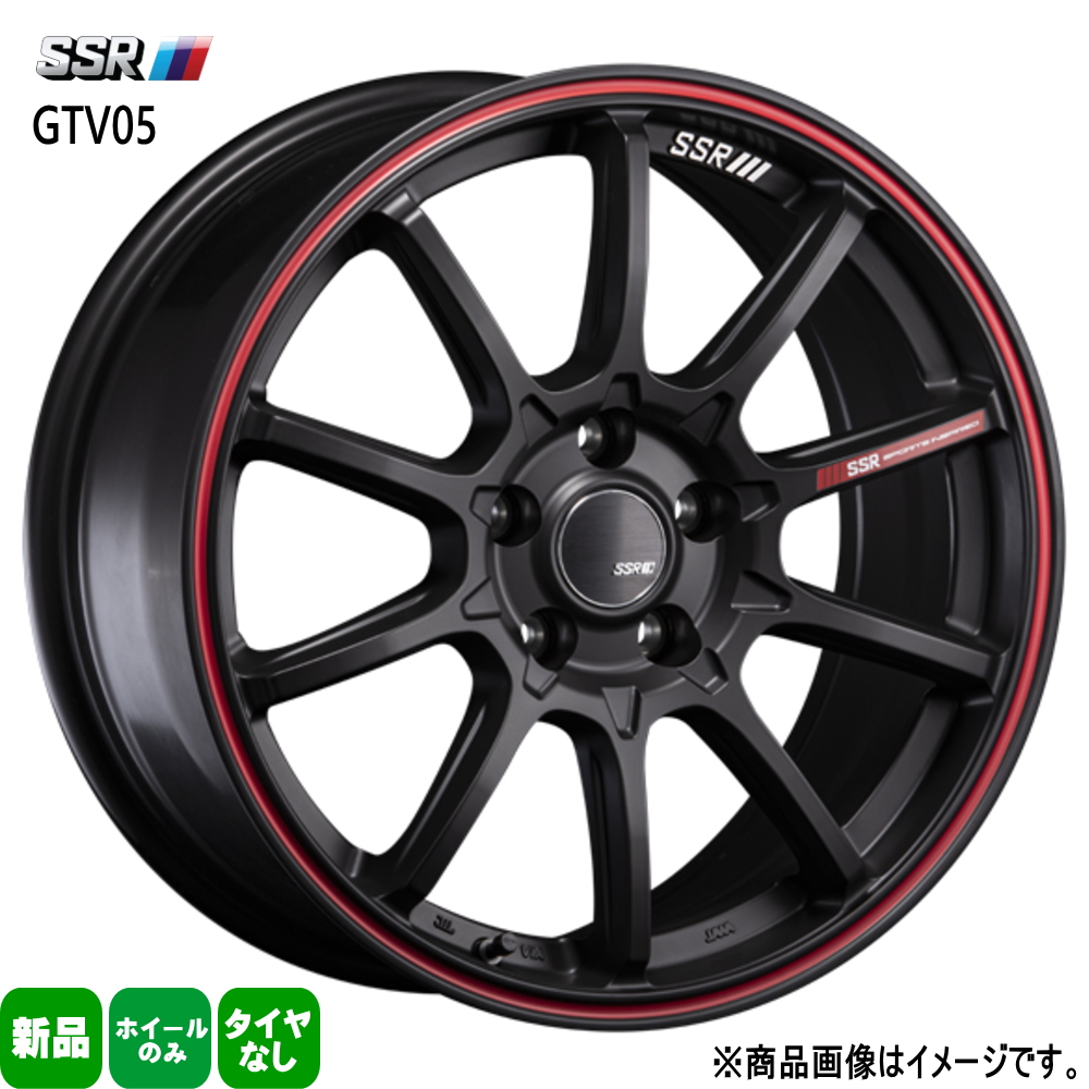 15×5.0J +45 4/100 SSR GTV05 新品 15インチ ホイールのみ 1本 コペン タント N BOX N ONE アルト  スペーシア : gtv05-fbr-05-1550454100-1p : タイヤショップ78 - 通販 - Yahoo!ショッピング