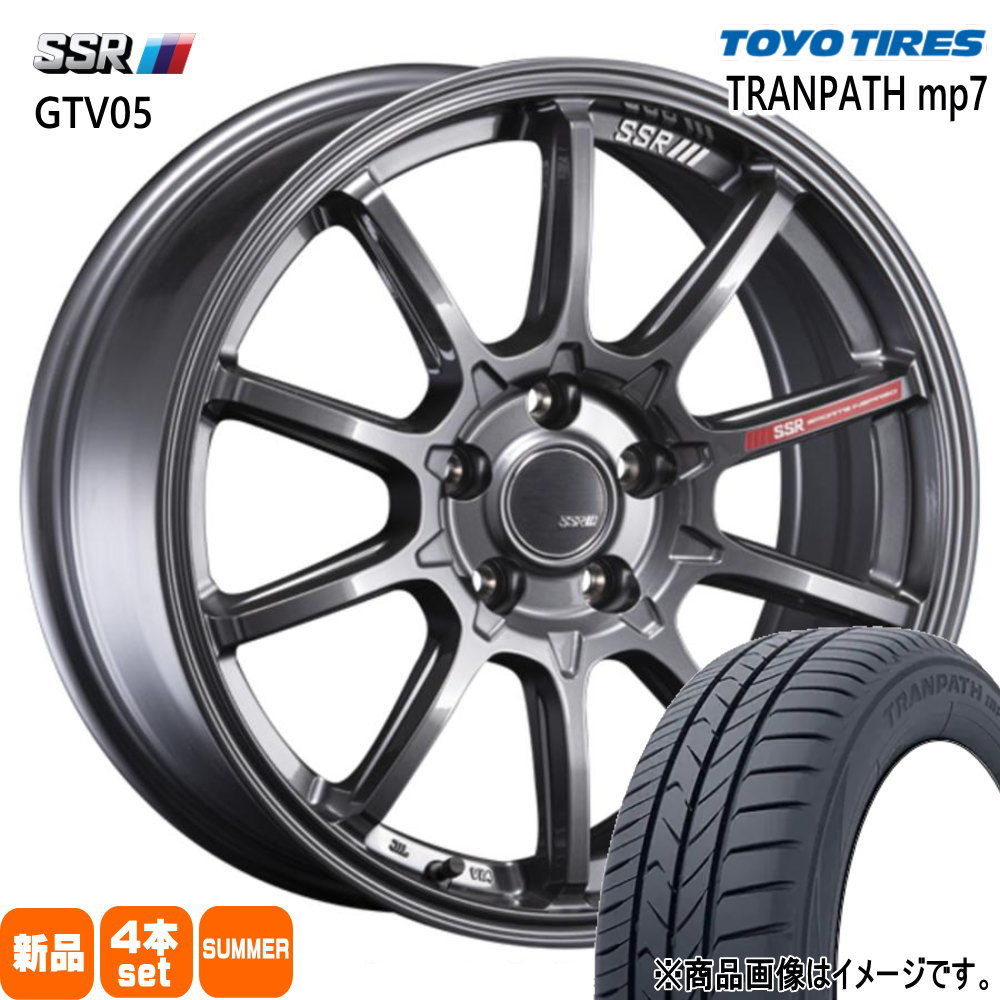 OPEN COUNTRY - タフト ハスラー デリカミニ4WD アトレー アゲトラ  トーヨータイヤ 165/65R15  TRANPATH mp7 夏用 炎節タイア GTV05 15in