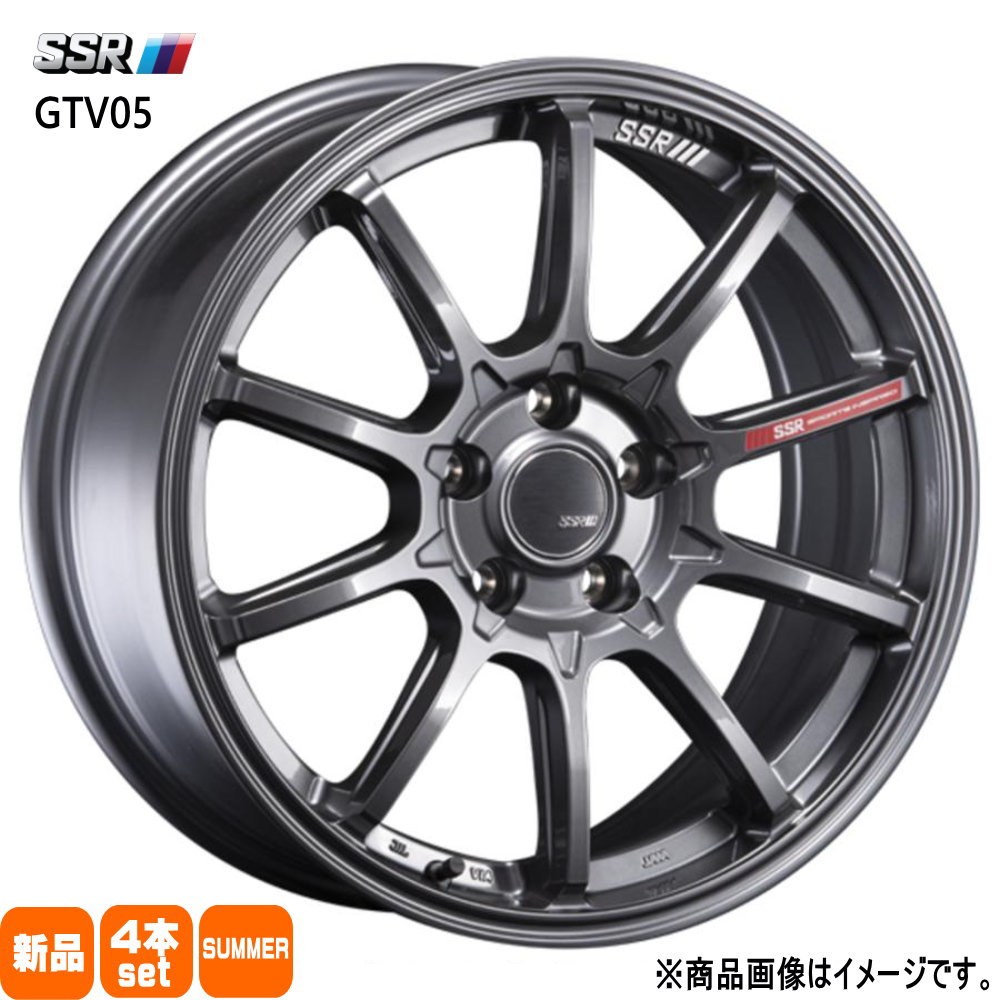 軽自動車 引っ張りタイヤ 輸入タイヤ 165/50R16 夏タイヤ SSR GTV05 6.0J 4穴 4/100 16インチ :  gtv05-gm-1660454100-ystire-1655016 : タイヤショップ78 - 通販 - Yahoo!ショッピング