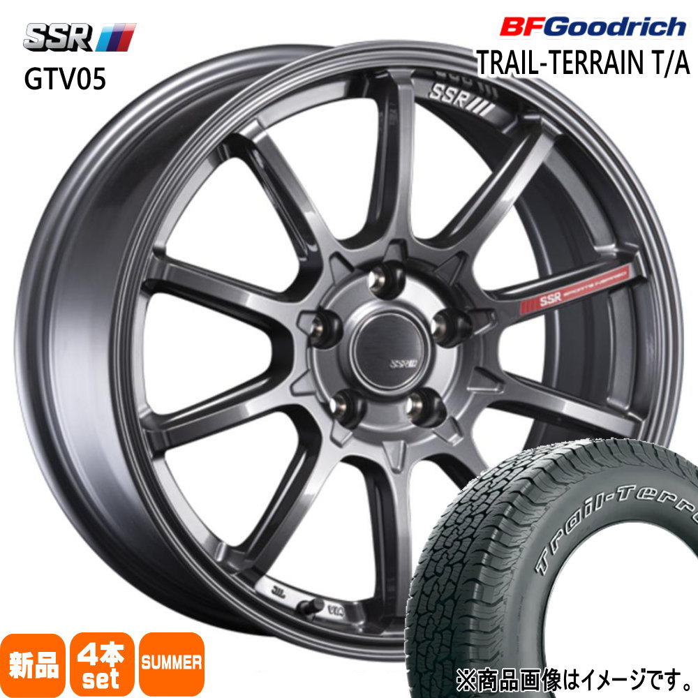 マツダ CX-5 CX-8 /日産 T32エクストレイル BFグッドリッチ 225/65R17 102T TRAIL-TERRAIN T/A 夏用 サマータイヤ GTV05 17インチ