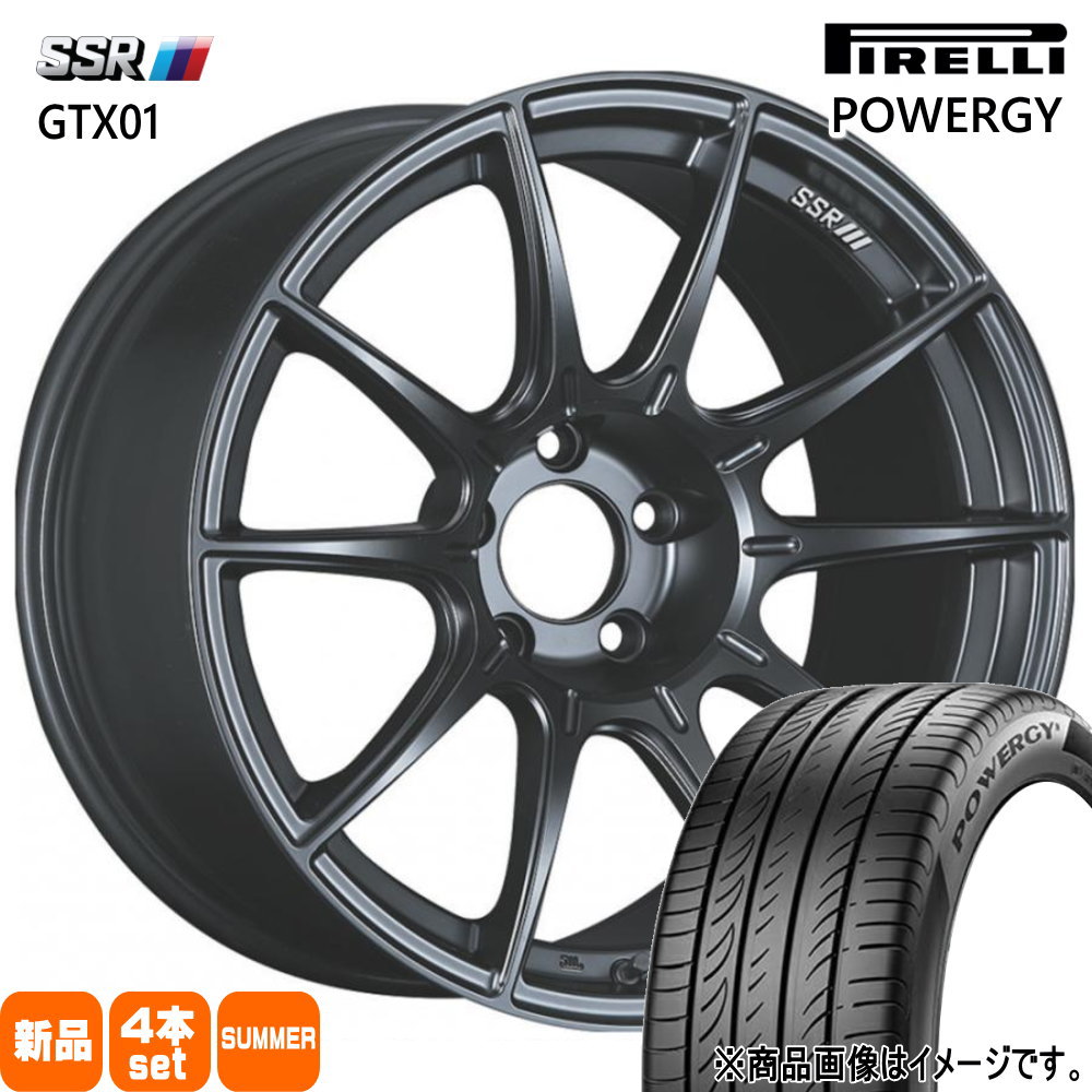 PIRELLI シビック FL1 FK7 ピレリ POWERGY 235/40R18 夏タイヤ