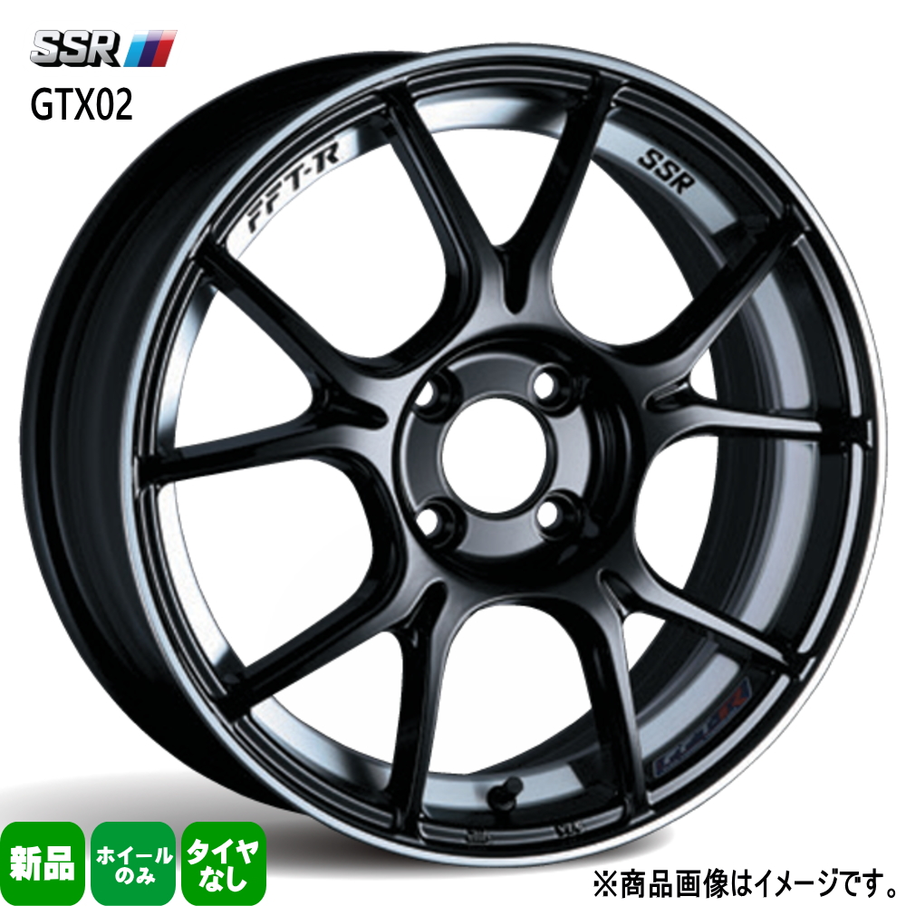 SSR 16×6.5J +53 4/100 GTX02 新品 16インチ ホイールのみ 1本 SSR 16×6.5J +53 4/100 GTX02 新品 16インチ ホイールのみ 1本