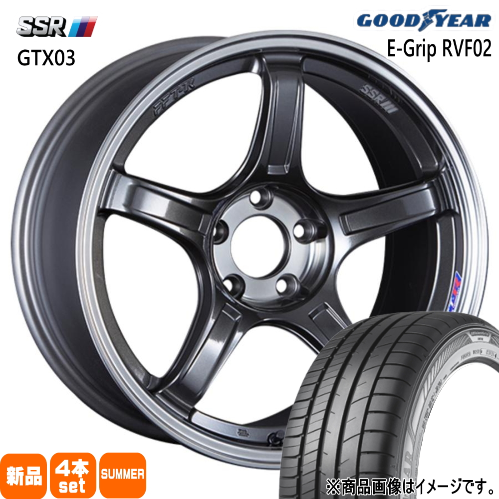 ヴォクシー エスクァイア ノア グッドイヤー RVF02 205/50R17 夏タイヤ SSR GTX03 7.0J 5穴 5/114.3 17インチ : gtx03 gm 17705351 rvf02 2055017 : タイヤショップ78