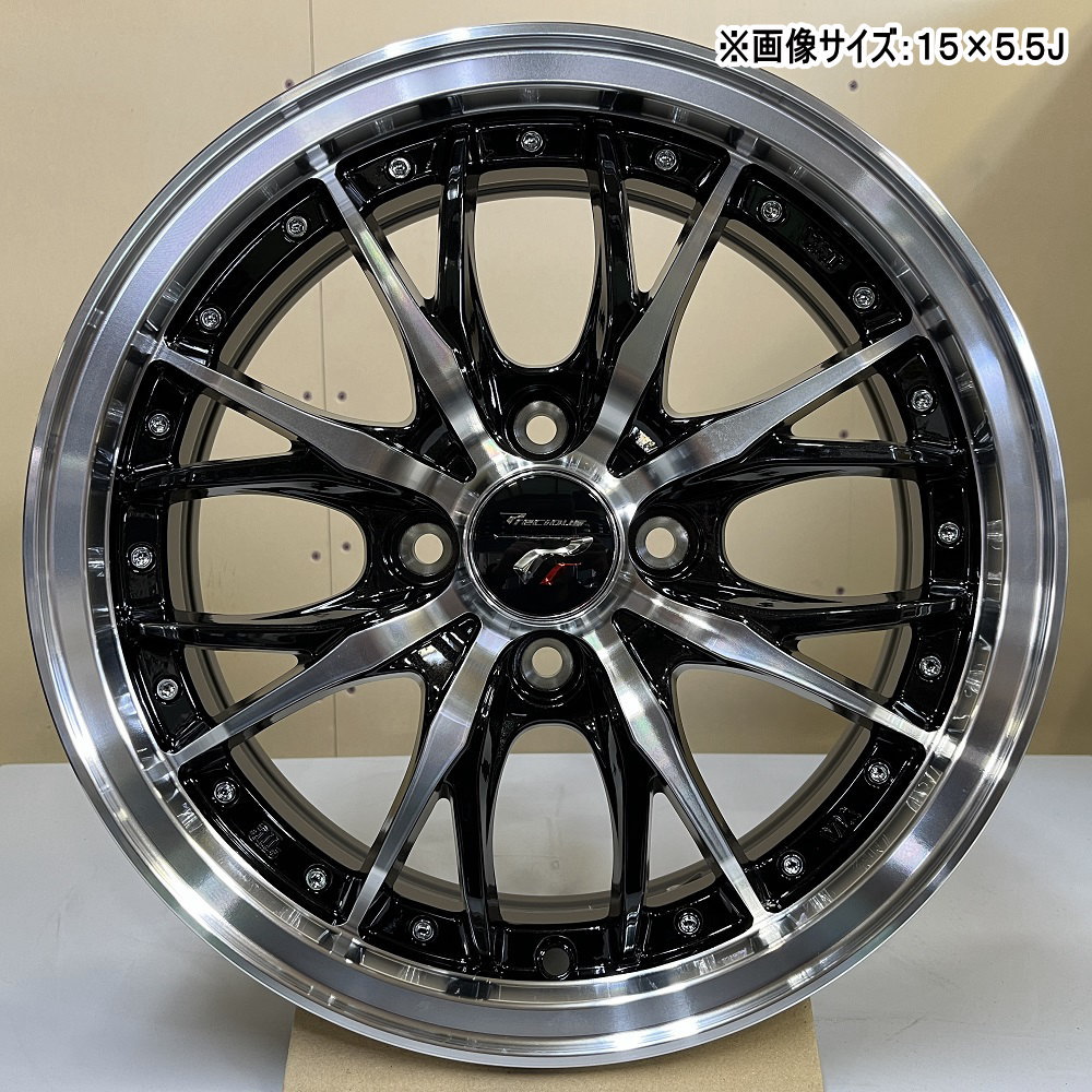 4本セット 16インチ 軽自動車 コペン ウェイク ワゴンR デイズ 16× 5.0J +45 4/100 Precious HM-3 新品  ホイールのみ