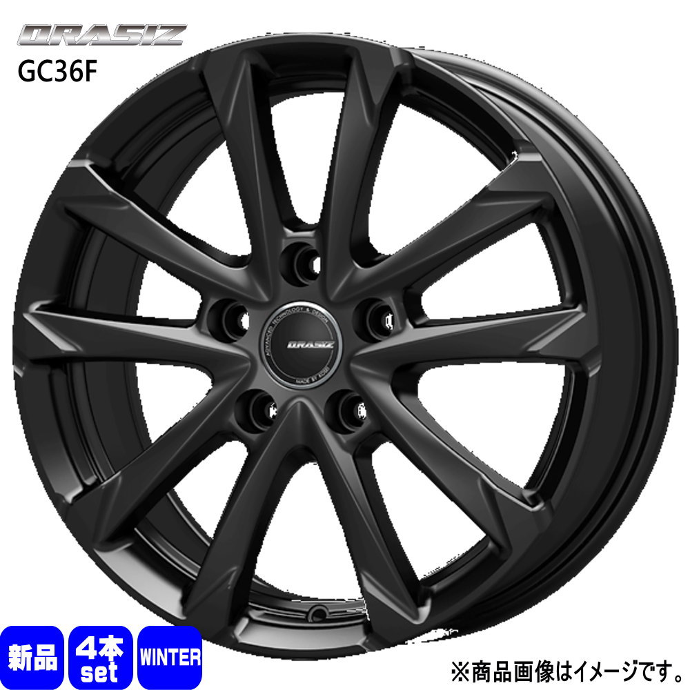 トヨタ専用 90系 ノア ヴォクシー 輸入スタッドレスタイヤ 205/60R16 冬タイヤ QRASIZ GC36F 6.5J 5穴 5/114.3 16インチ : kitgc36f gbk 1665405114t ywtire 2056016 : タイヤショップ78