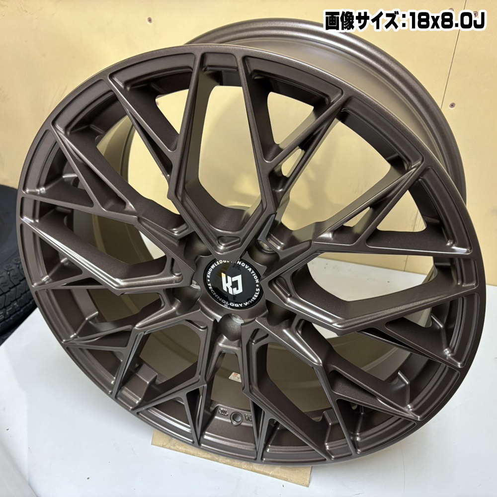 LEXUS GS カムリ マークX  ミシュラン 235/45R18 98Y XL RIMACY 5 夏用 サマータイヤ REVGAIN LM51X 18インチの画像