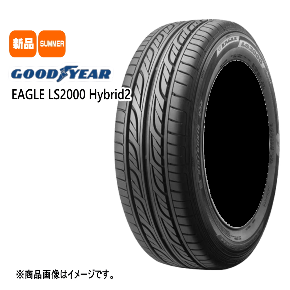 ラパン ムーヴ ゼスト グッドイヤー LS2000 HV2 165/50R15 夏タイヤ BahnsTech BRAVE-Stream 5.0J 4穴 4/100 15インチ｜tireshop78｜02