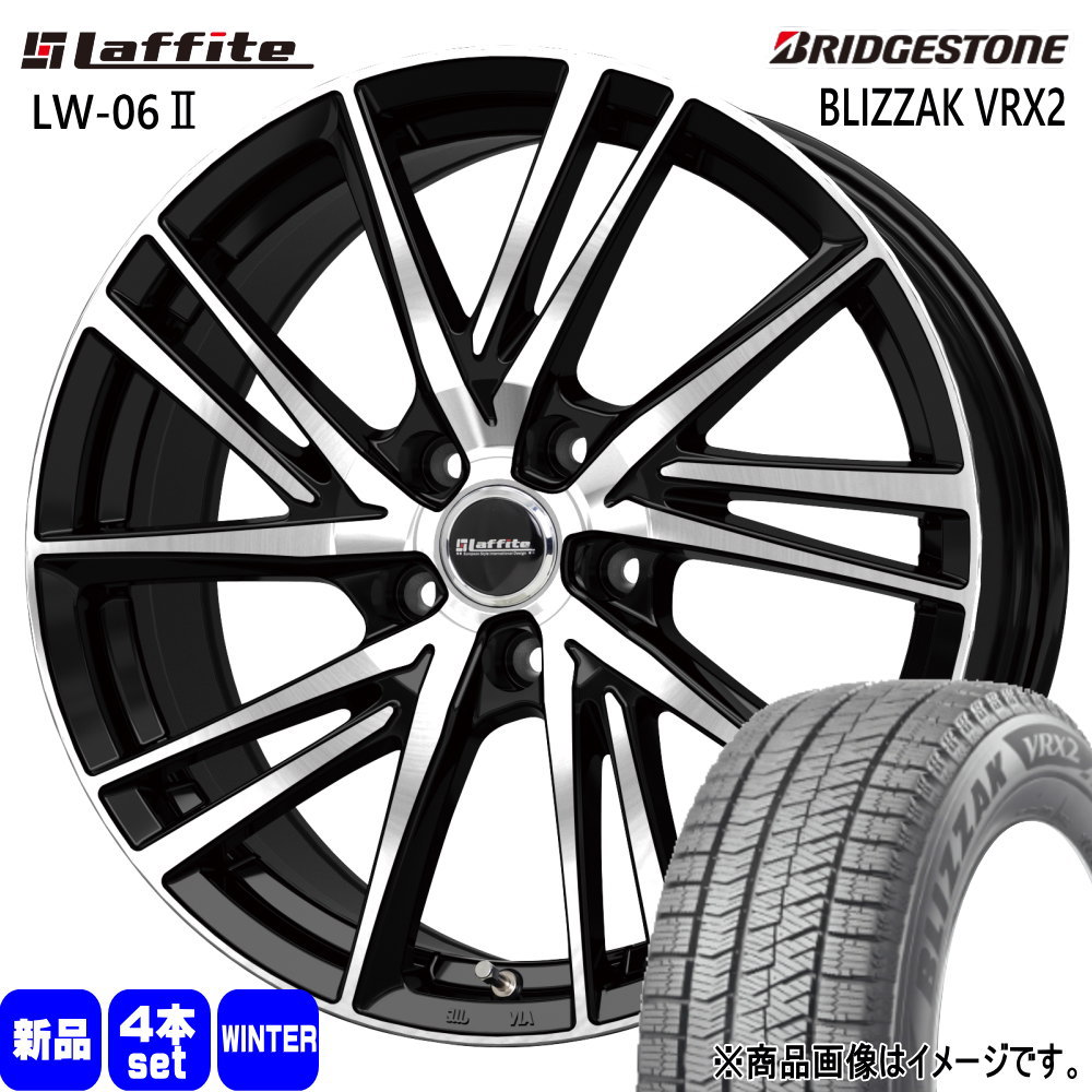 CX 3 セレナ C28 ヤリスクロス ブリヂストン BLIZZAK VRX2 215/50R18 冬タイヤ Laffite LW 06II 7.0J 5穴 5/114.3 18インチ : lw062 1870485114 vrx2 2155018 : タイヤショップ78