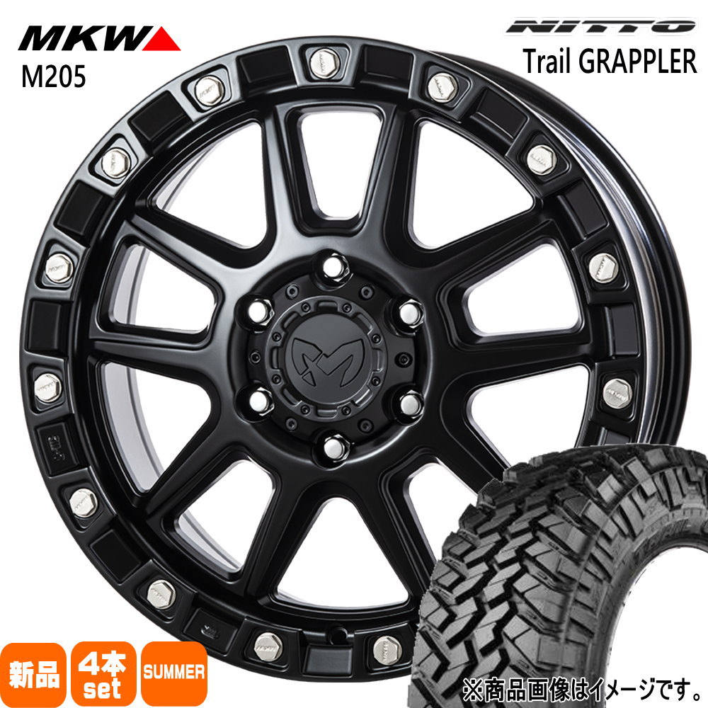 ランクル 250 300 /LEXUS GX ニットー 285/65R18  Trail GRAPPLER 夏用 サマータイヤ MKW M205
