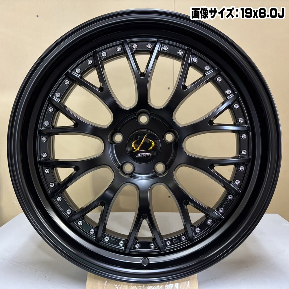 HOT STUFF 19×7.0J +48 5/114.3 StichMesh NR 新品 19インチ