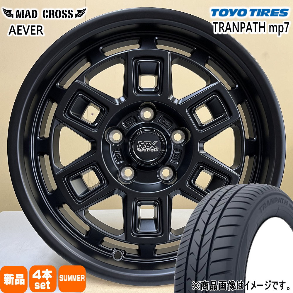 T30/T31エクストレイル /20系ヴェルファイア トーヨータイヤ 215/60R17  TRANPATH mp7 夏用 サマータイヤ MAD CROSS AEVER