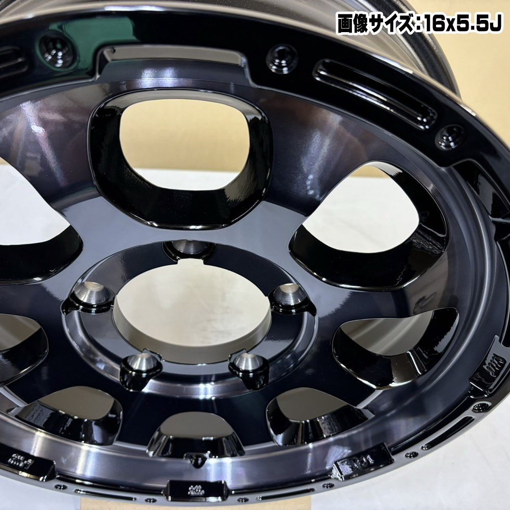 HOT STUFF 4本セット 16インチ ジムニー 16× 5.5J +20 5/139.7