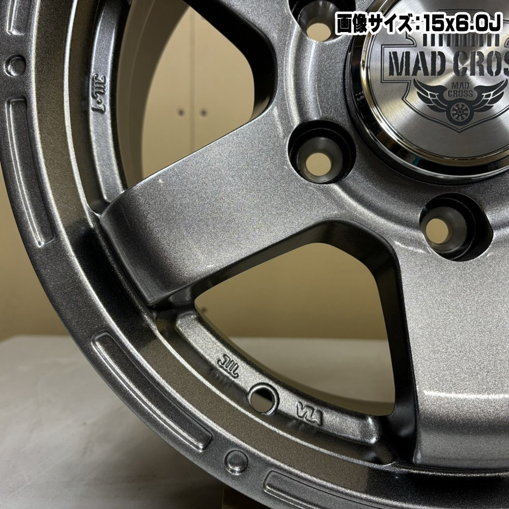HOT STUFF 15×6.0J +33 6/139.7 MX MC-76 新品 15インチ HOT STUFF 15×6.0J +33 6/139.7 MX MC-76 新品 15インチ