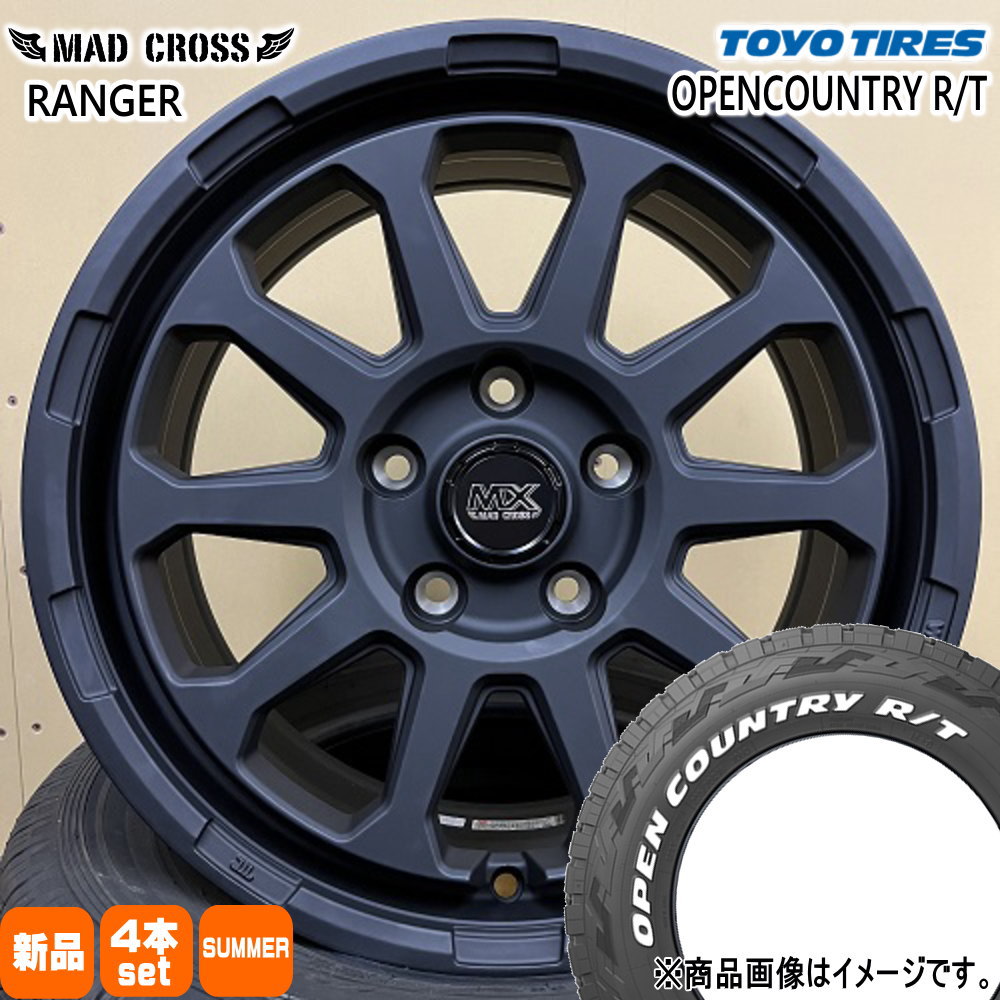 日産 T30 T31エクストレイル/トヨタ 20系アルファード トーヨータイヤ 215/65R16 109/107Q LT OPENCOUNTRY R/T 夏用 サマータイヤ MAD CROSS RANGER