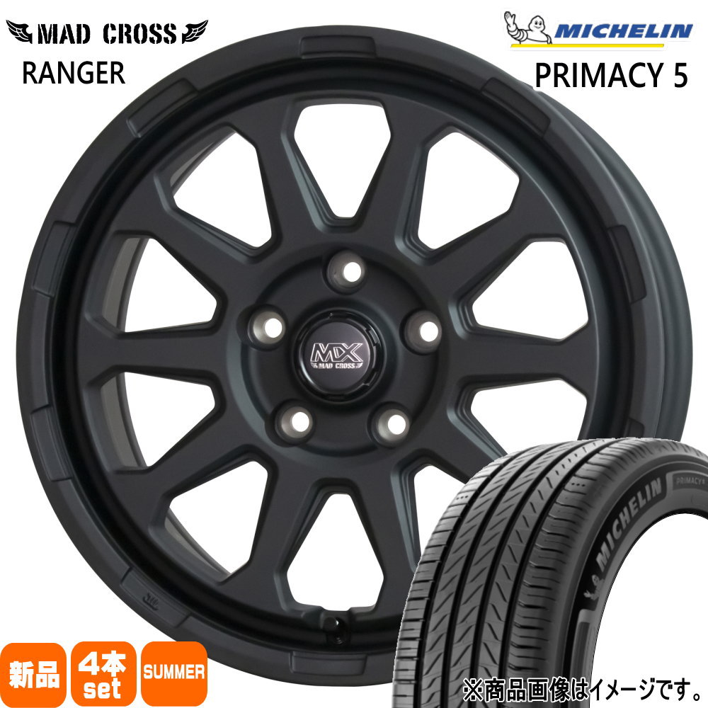 T30/T31エクストレイル /20系ヴェルファイア ミシュラン 215/60R17 100V XL RIMACY 5 夏用 サマータイヤ MAD CROSS RANGER