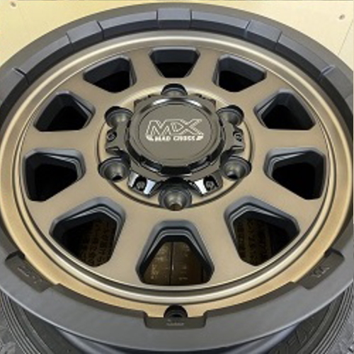 200系 ハイエース 専用  トーヨータイヤ 215/70R15  OBSERVE GIZ3 冬用 スタッドレスタイヤ MAD CROSS RANGERの画像