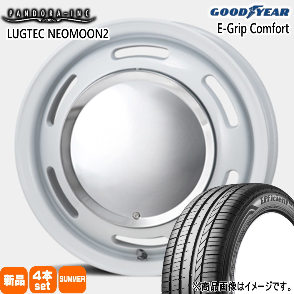 ゼスト AZワゴン パレット etc  グッドイヤー 165/55R14 72V EfficientGrip Comfort 夏用 サマータイヤ LUGTEC NEO MOON2