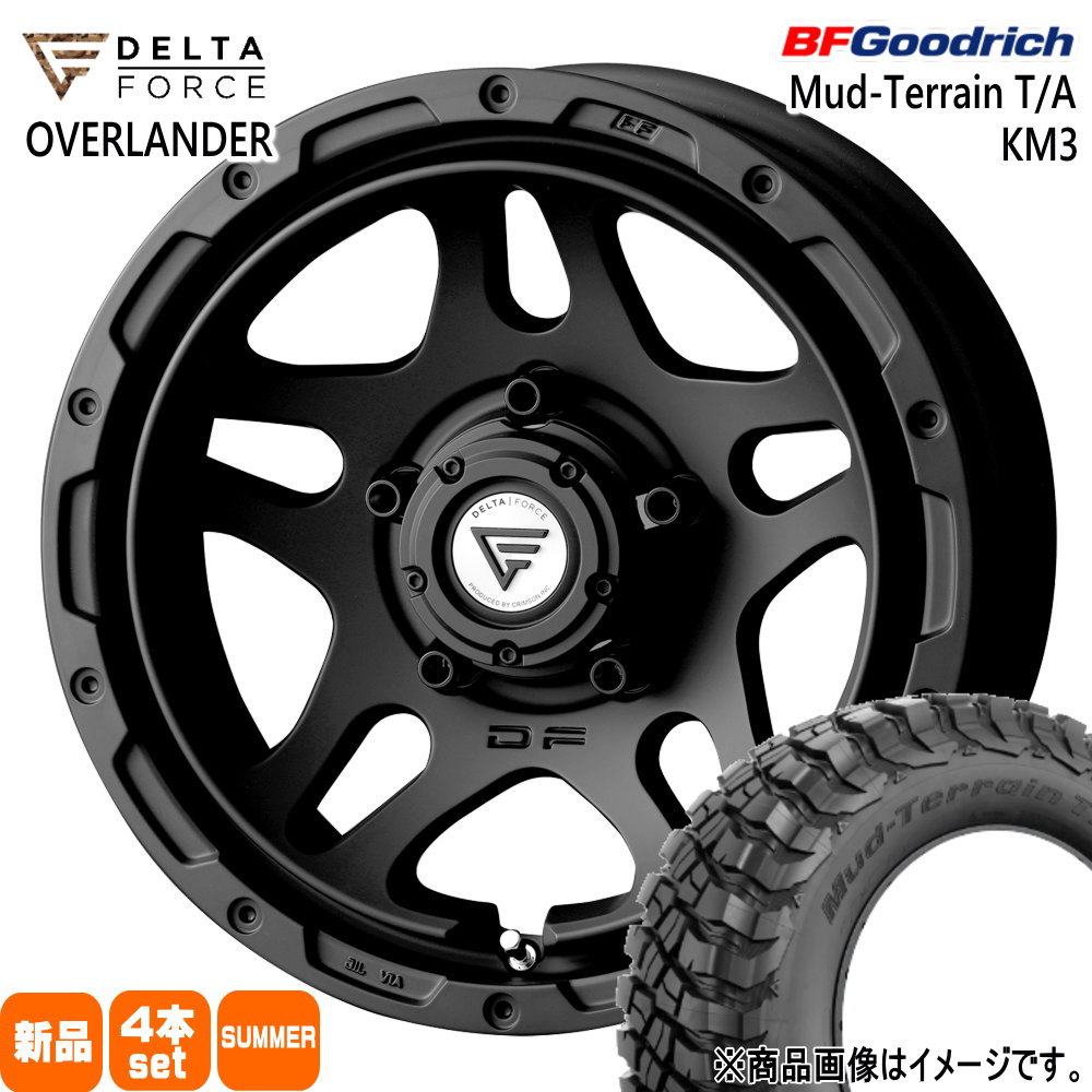 BFグッドリッチ - JB74 ジムニーシエラ JC74 ノマド 225/75R16 115/112Q LRE LT BF好ましいリット KM3 MT 夏用 炎節タイア DF OVERLANDER