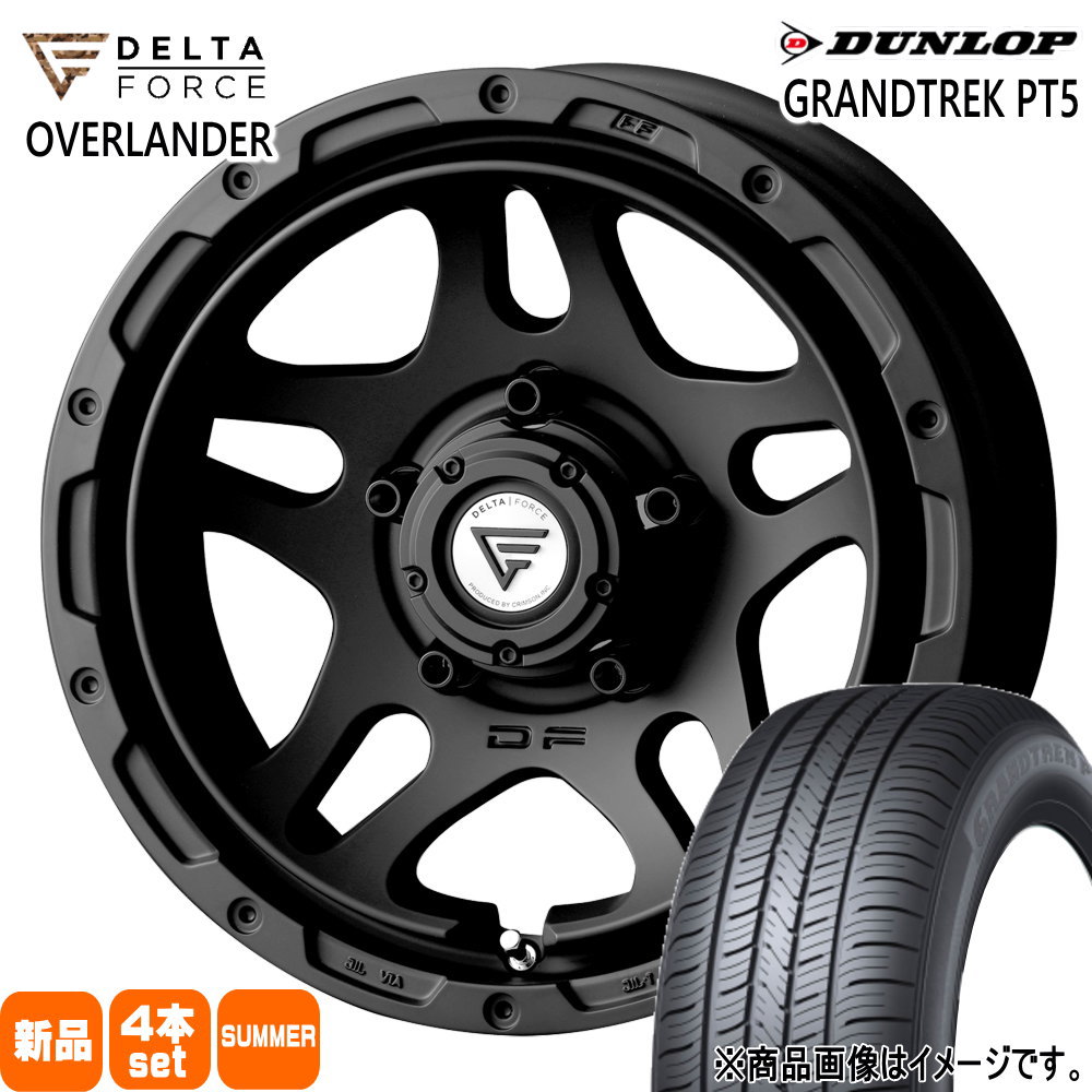 DUNLOP - JB74 ジムニーシエラ JC74 ノマド 225/70R16 103H ダンロップ PT5 夏用 炎節タイア DF OVERLANDER